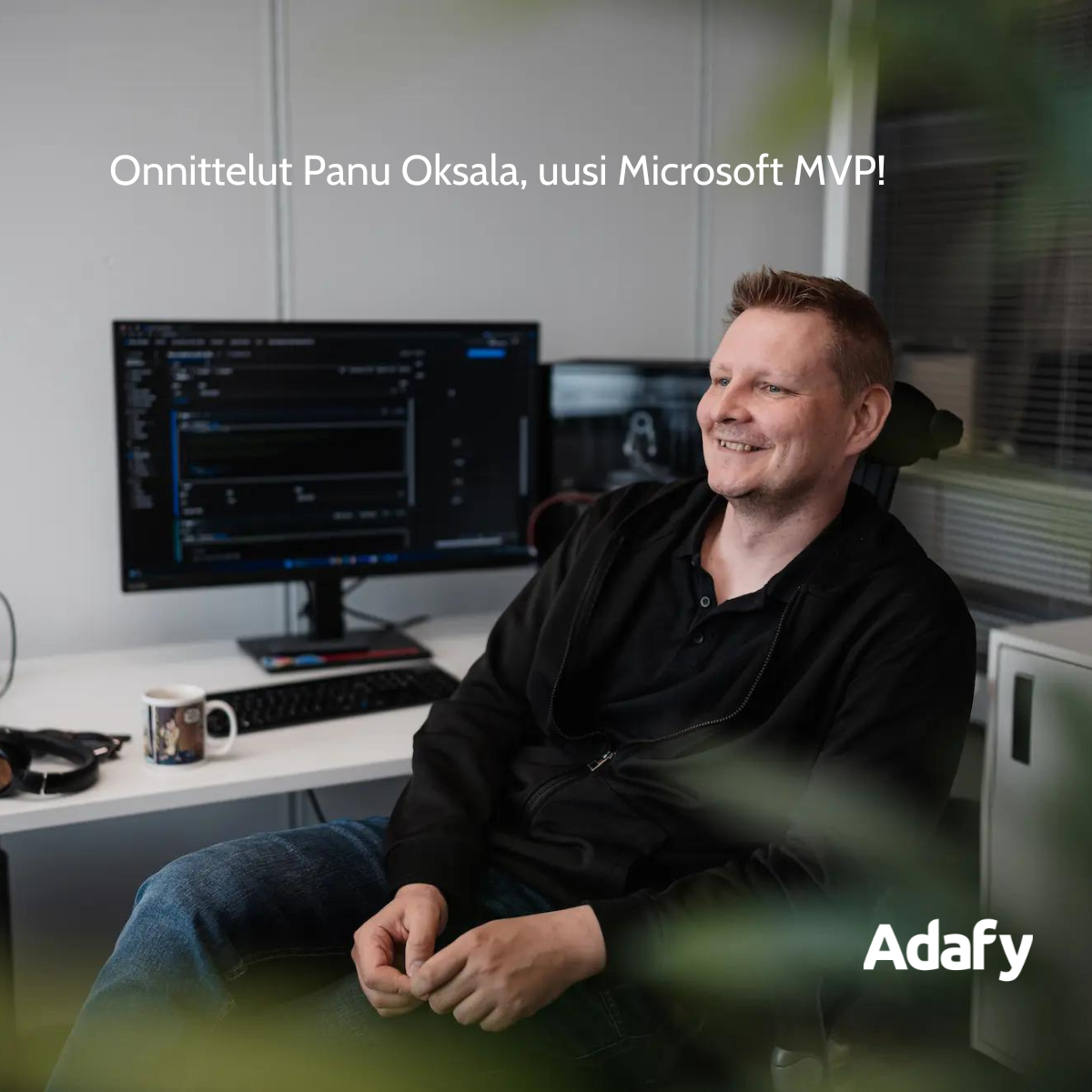 Adafyn CTO Panu Oksala Microsoft MVP